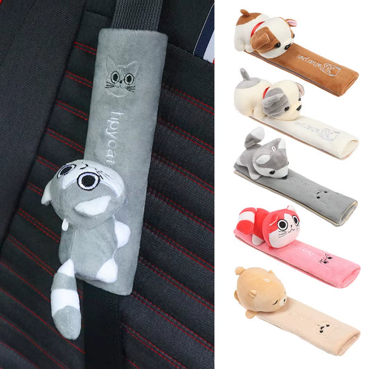 Cartoon Seat Belt Car Seat Belt Shoulder Pad Car Shoulder Protector Car Accessories Interior Seat Belt Protector