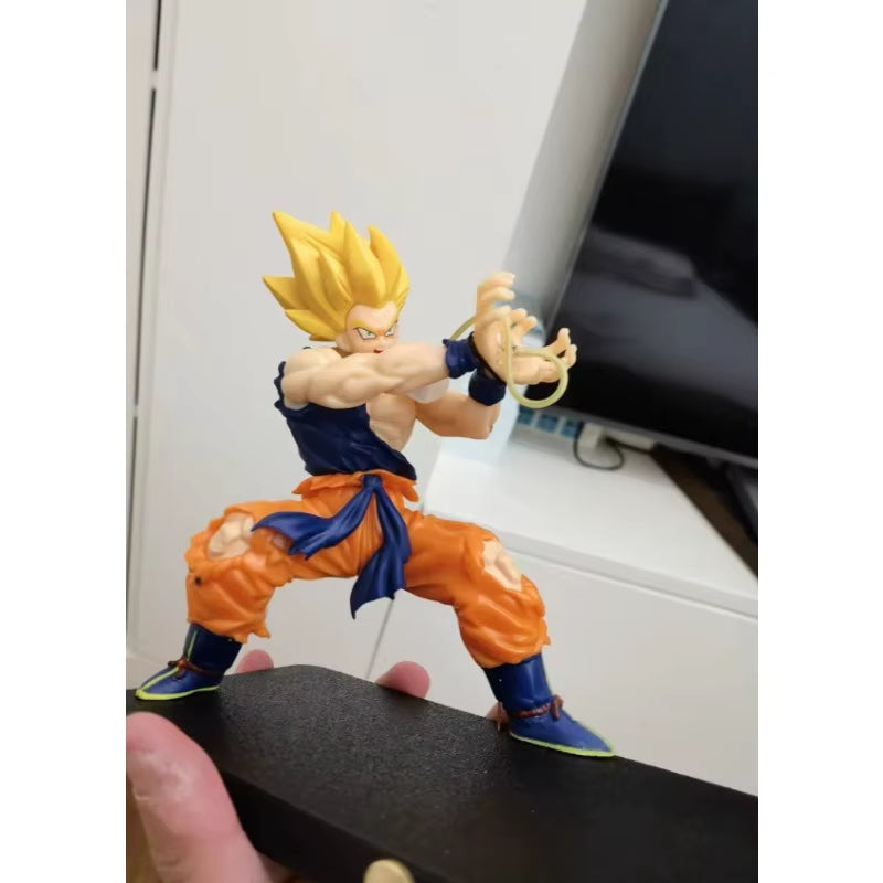 Lámpara de luz Dragon Ball Son Goku, modelo Kakarotto Kamehameha Wave, adorno magnético, figura de acción de anime, regalo coleccionable