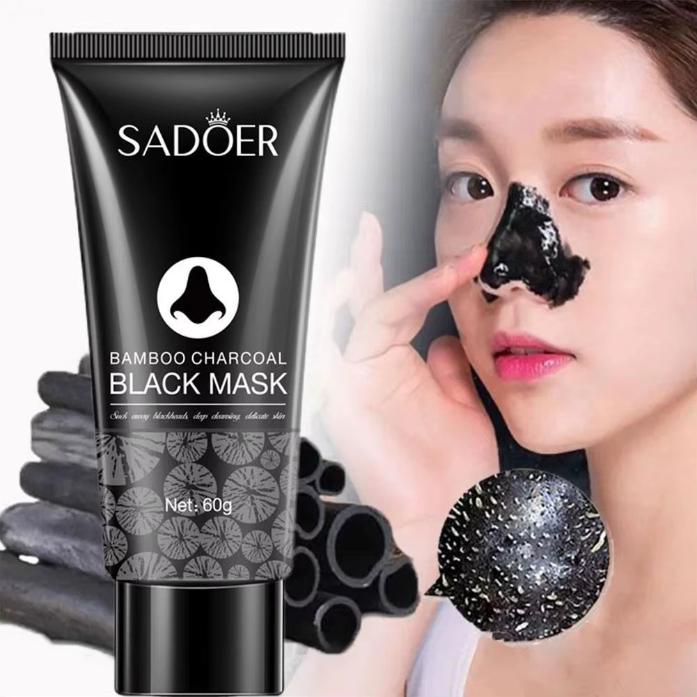 20/60G Blackhead Remove Mask Bamboo Charcoal Peel off Mask Oil-Control Deep Cleansing Shrink Pore Skin Care