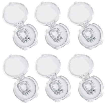 Hot anti Snoring Device Nose Clip Vent Blocker Silicone Snore Stop Ring Silent Snore Sleep Artifact Treatment Aid Night Sleeping