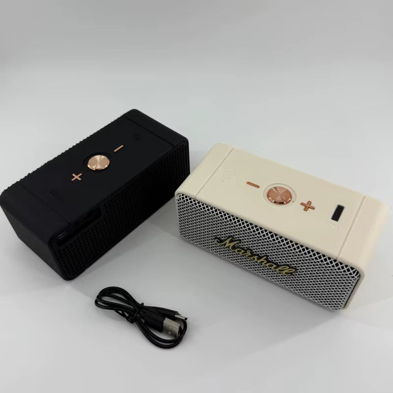 New Marshall EMBERTON Portable Bluetooth Speaker Wireless Home Retro Music Player Stereo Subwoofer Mini Speaker Home Sports